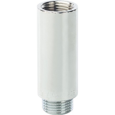 Удлинительная гайка  усилен. 1/2" х 60  хром GF ИТАЛИЯ