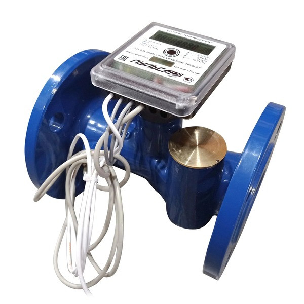 Ультразвуковой счетчик воды Ду200 RS-485, исп.1, IP68, Qn=500 м3/ч, 105°C