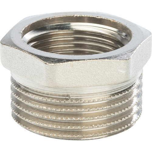 Футорка 1"х3/4" никель STOUT