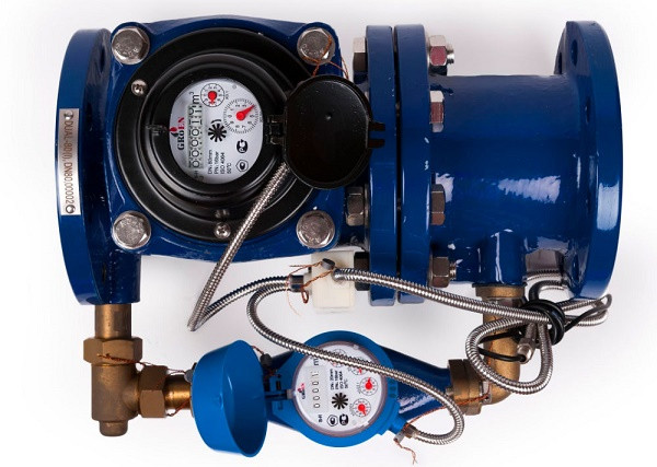 DUAL (BYi)-200/50, Комбинированный счетчик холодной воды c обв. лин, имп.вых Groen