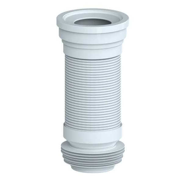 Гофра д/унитаза арм 110мм 350мм чуг+пласт/труб Unicorn Т350