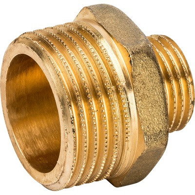 Ниппель НН переходной 1"X1/2 STOUT