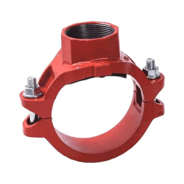 Отвод(седелка) резьбовой Ду50х15 (Дн60х1/2") грувлок