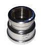 Муфта переходная 3/4" - 1/2" GF ИТАЛИЯ хром полиров.