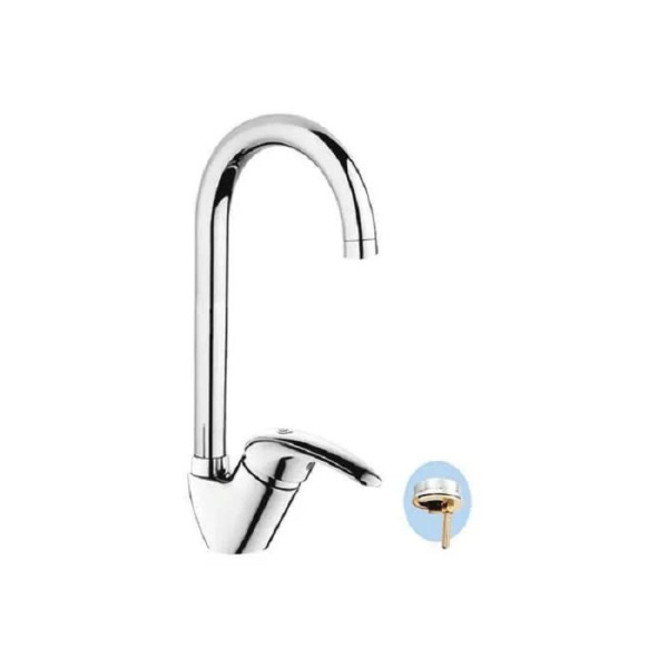 Смес/мойка ЦС 27/2шт М-42 однор выс/изл бок/р б/п Стройка Подольск СТ300203