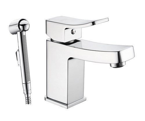 Aller 1068 Смеситель для раковины с гигиенической лейкой WasserKraft