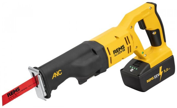 Аккумуляторная сабельная пила REMS Кат 22 V VE SET Набор в стальном кейсе арт. 560052