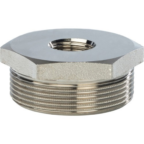 Футорка 1 1/2"х1/2" никель STOUT