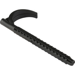 Крюк-дюбель одинарный 32*80мм STOUT