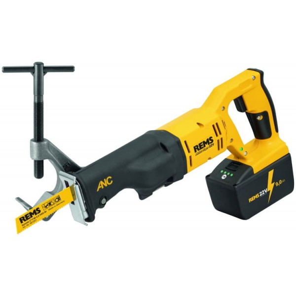 Аккумуляторная сабельная пила REMS Кат 22 V VE SET Набор с держателем в стальном кейсе арт. 560054